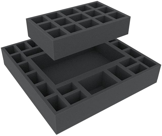 Foto 4 de 8 de Feldherr Espuma Compatible con Zombicide Wulfsburg - Caja de Juego de Mesa