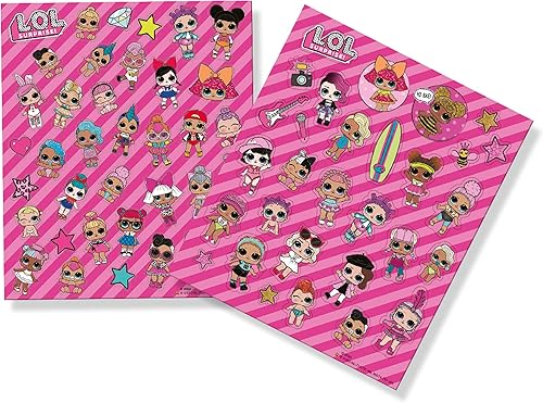 Miniatura 6 de SES Creative 14193 L.O.L. Surprise L.O.L. Nail transfers, Bunte Aufkleber