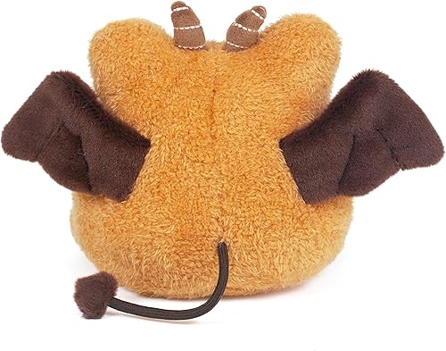 Miniatura 7 de Cuddle Barn PlushGoals - Jersey Devil Wawa The Froggie - Animal de peluche de rana kawaii de color naranja, 6 pulgadas