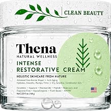 Advanced Skin Barrier Repair Face Cream Moisturizer for Dry Sensitive Skin with Ceramides, Niacinamide, Hyaluronic Acid, Squalane & Anti-Aging Peptides, Hydration & Soothing Recovery, Fragrance Free