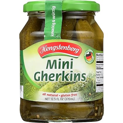 その他 加工食品 Hengstenberg KNAX Crunchy Gherkins 720ml Hengstenberg Knax Crunchy Gherkins 24 oz Jar 12/cs - Peters
