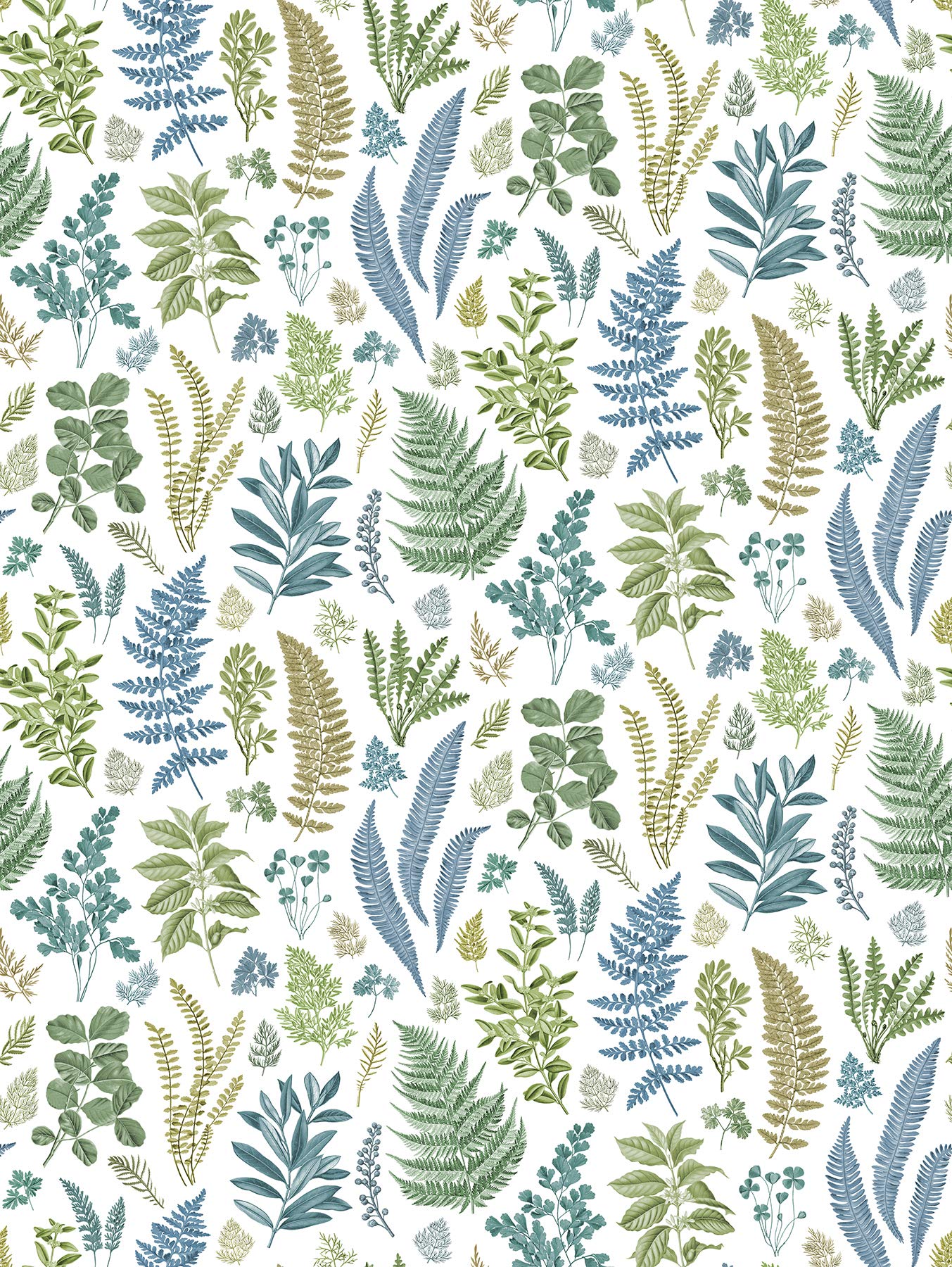 Papier peint herbes Britta insuffle une ambiance nature dans la chambre