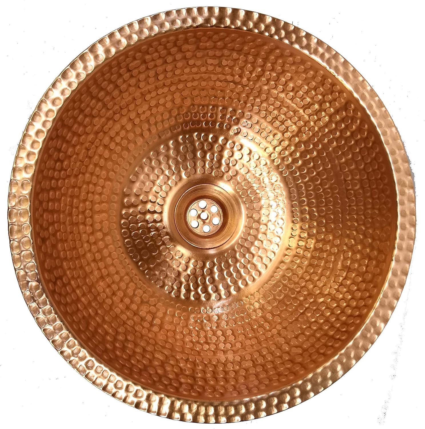 Shiny Copper Bathroom Dome Sink