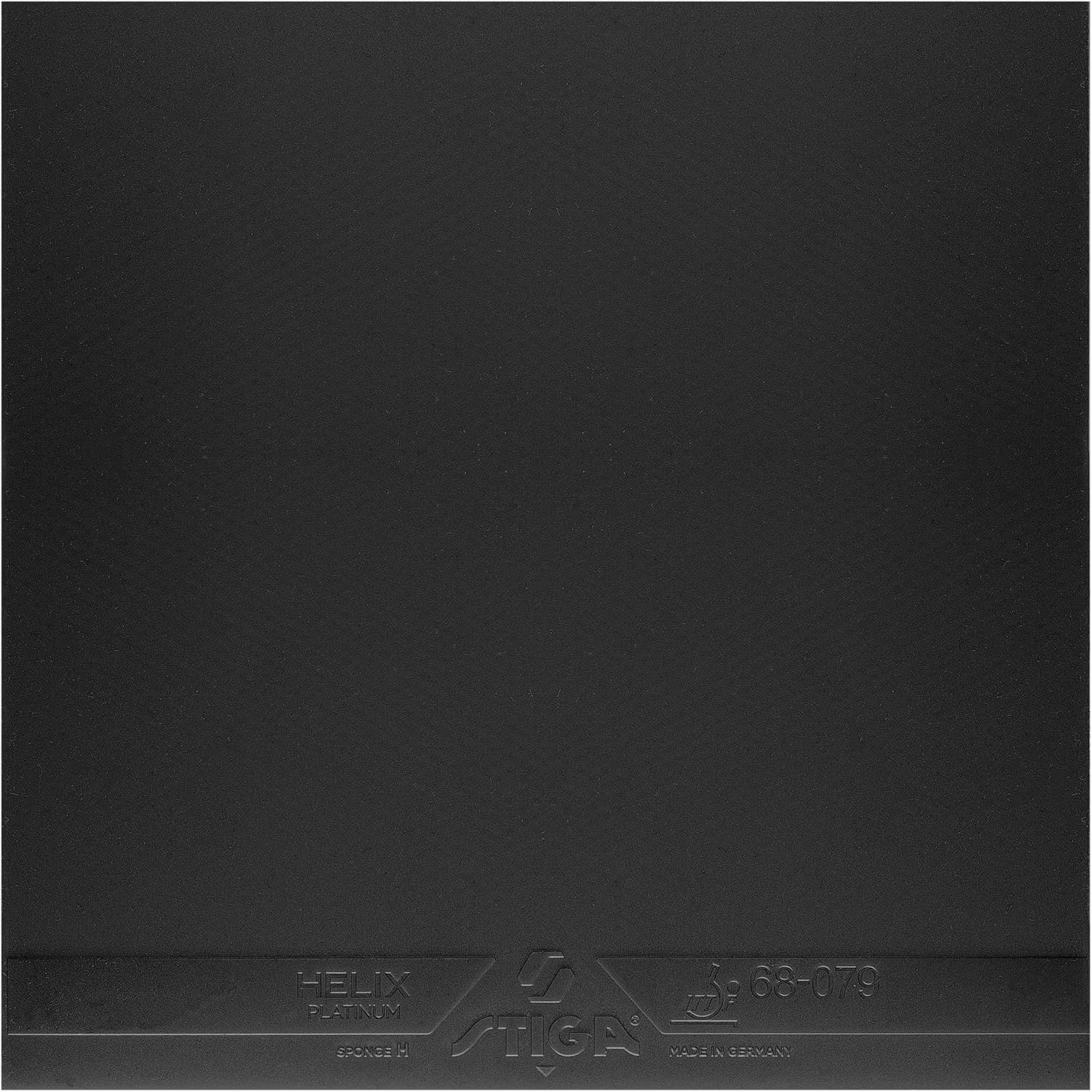 STIGA Helix Platinum M, 2.2mm Medium-Hard Sponge Table Tennis Rubber for Speed, Spin & Control, Competition Approved for Offensive Players