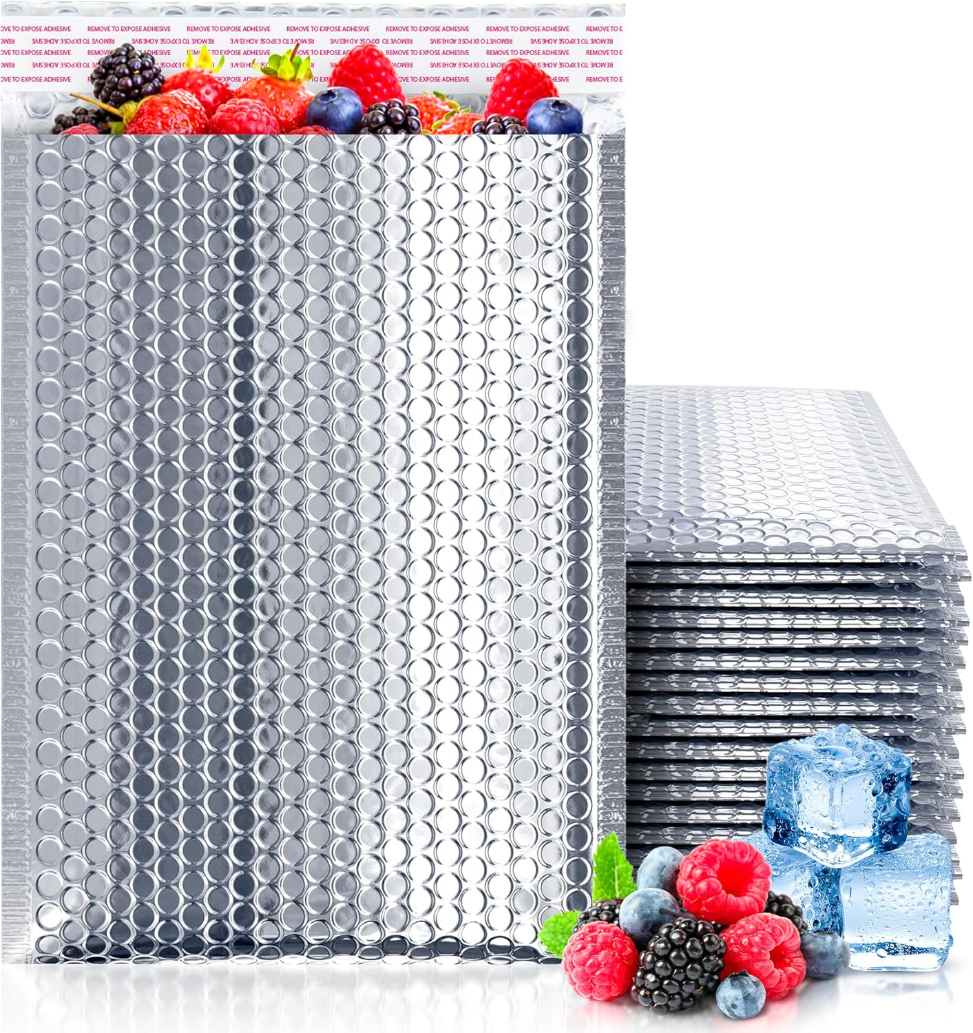 ABC Thermal Bubble Mailer, 6.5 x 10.5 Inches. Pack of 25