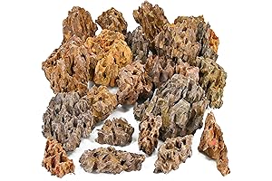 kecilke Natural Aquarium Rocks: Enhance Your Aquatic Realm with Dragon Stone Serenity