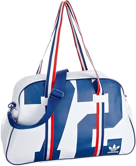 adidas Originals COLLEGE HOLDALL X34004, Women's Shoulder Bag 49 x 17 x 31  CM (W x H x D) White Weiss (WHITE/POWERB) Size:49x17x31 cm (B x H x T) :  Amazon.co.uk: Shoes