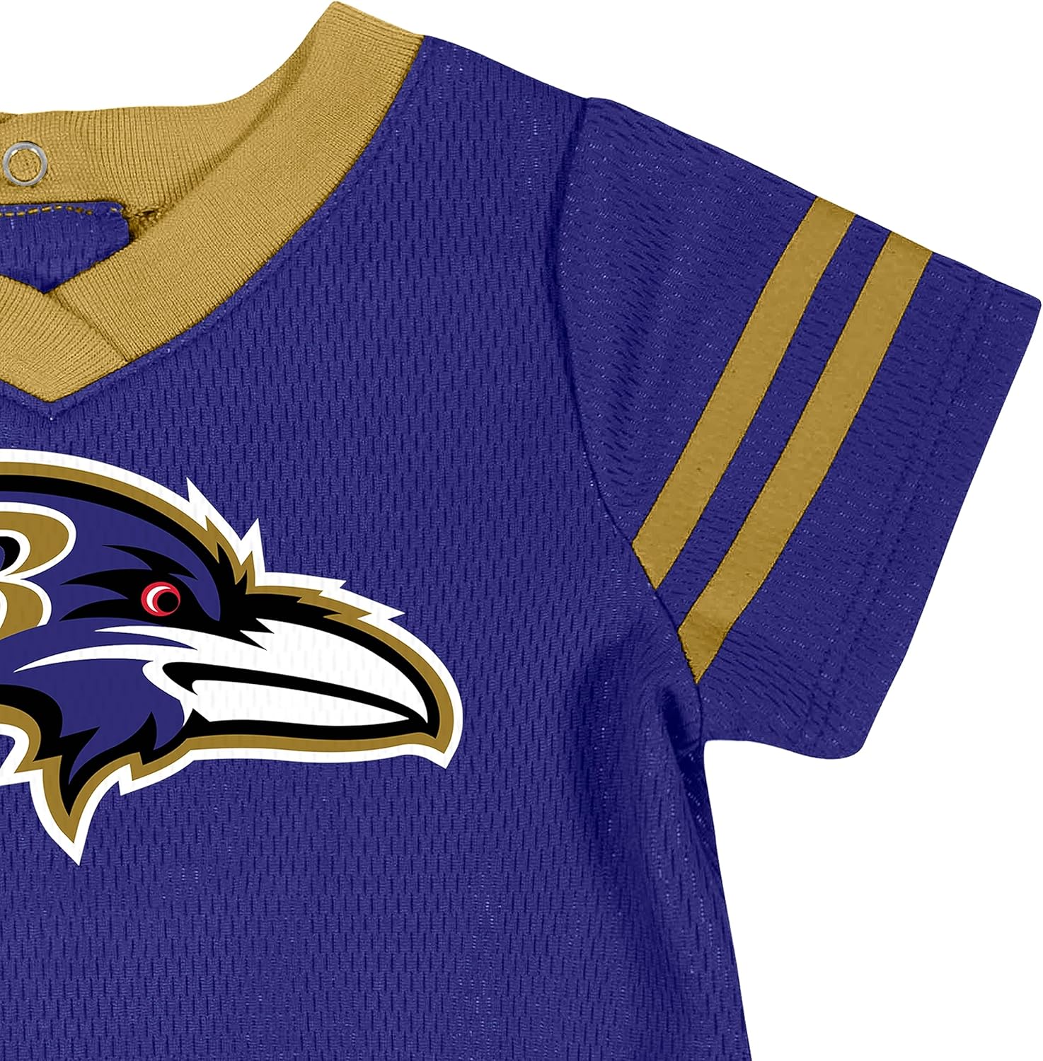 NFL Baby Girls' Dress & Diaper Cover, Baltimore Ravens, 18 Months