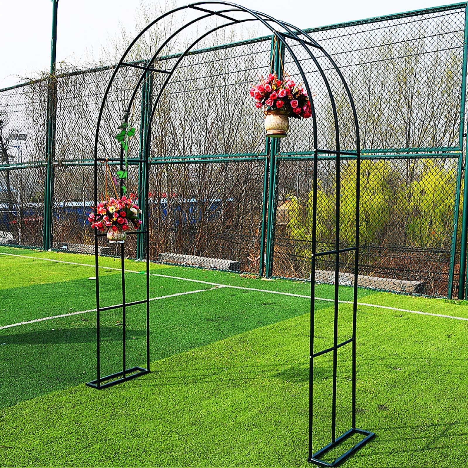 Treillis de jardin en métal durable de haute qualité pour sublimer les extérieurs