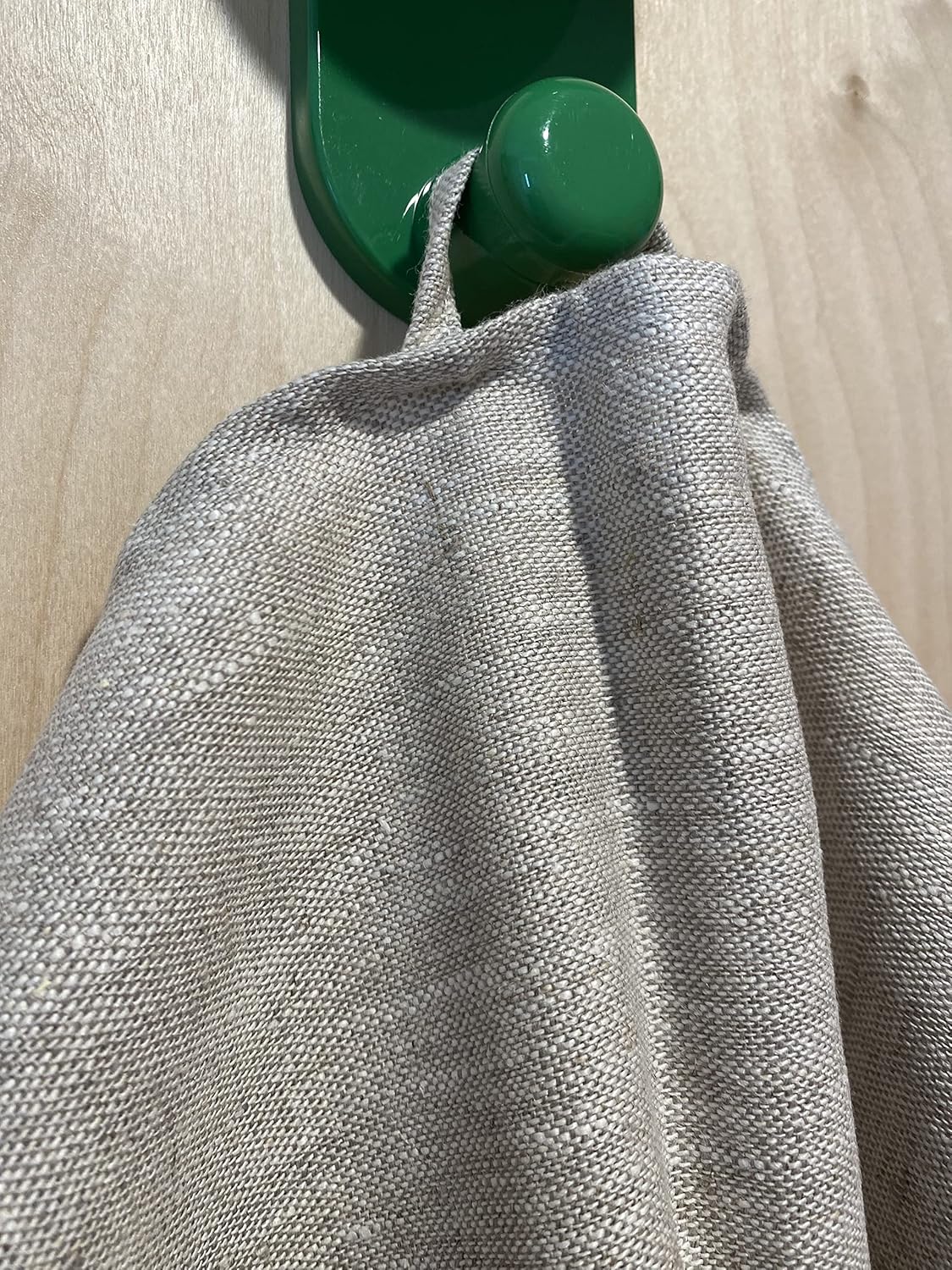 Trendy Tripper 100% Pure Lithuanian Linen Tea Towel Natural White Melange 20” x 27” (Natural White Melange, 2)