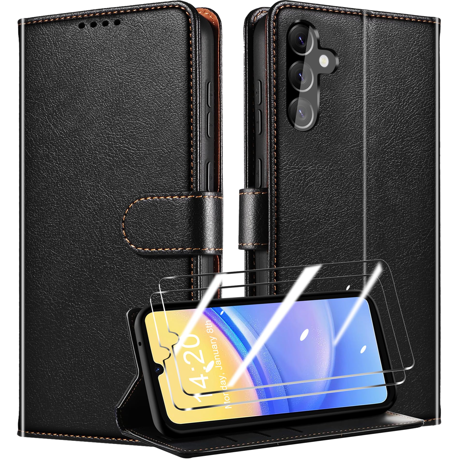 Scarico Gennaio Teseo Portafoglio Con Fermasoldi Spedizione Spazioso Pop - Foto 8