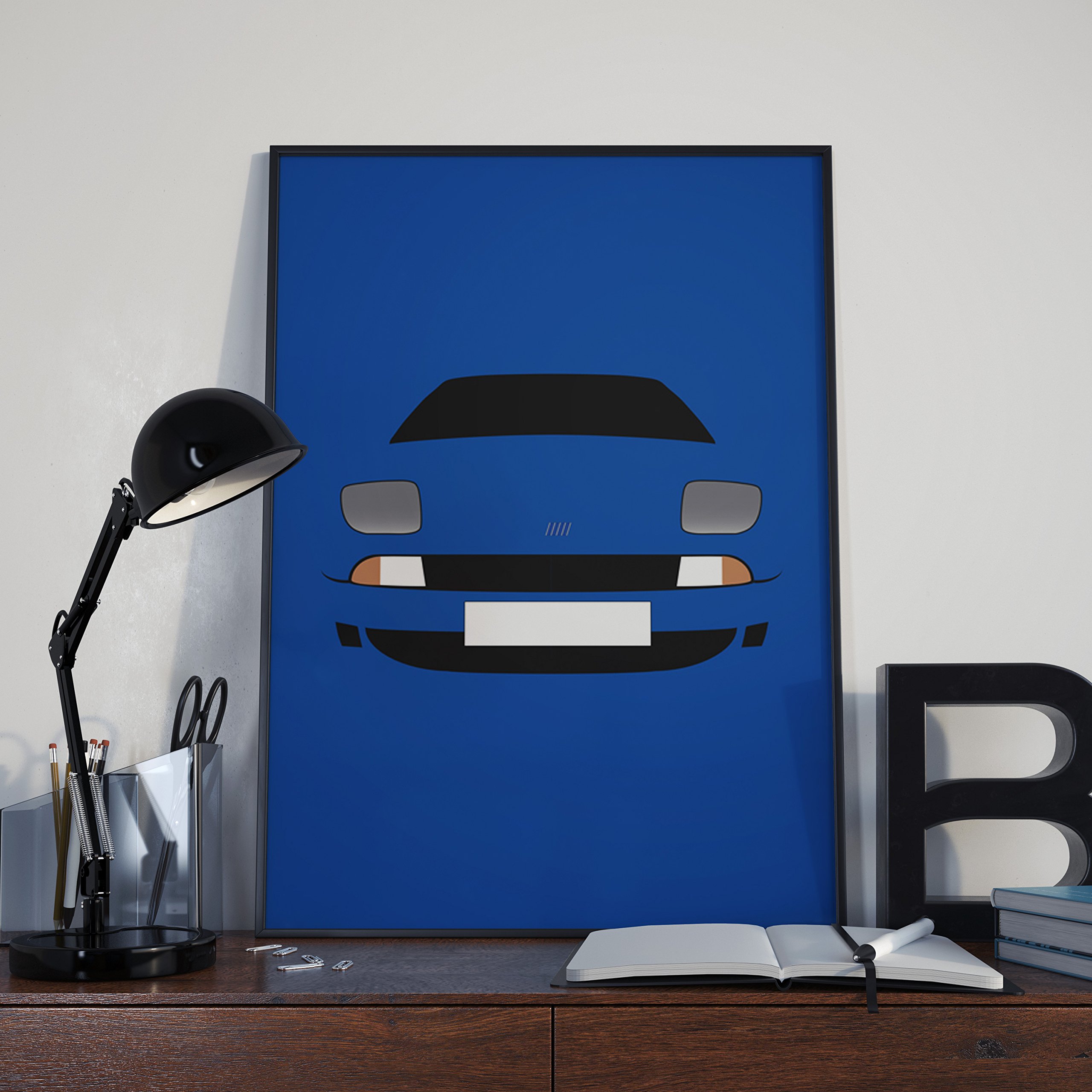 Retro Motor Company Fiat Coupe Print
