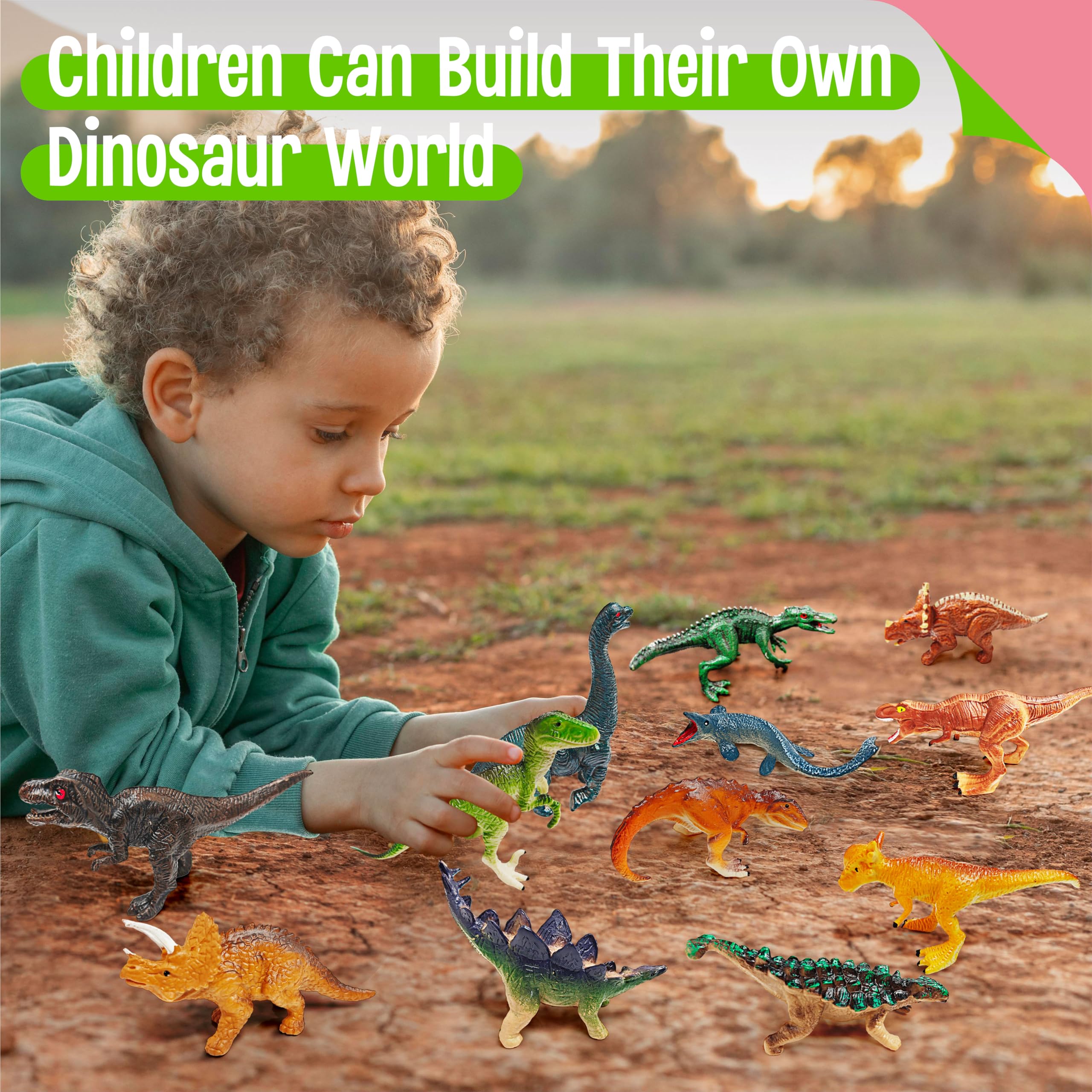 Dinosaur Toys for Kids - 12 Figures! -7