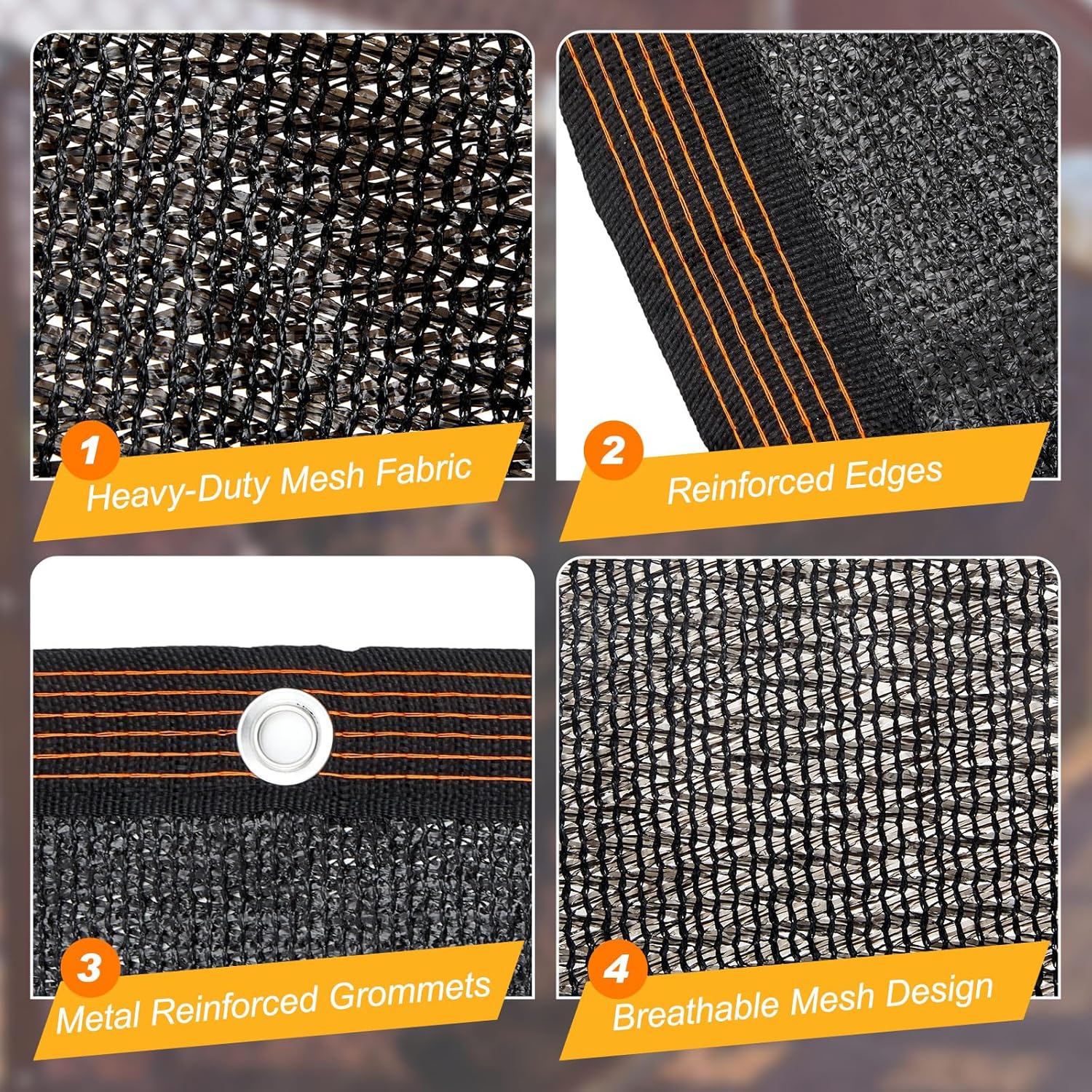 19.3 x 6.5 FT Dugout Shade Cover for Baseball & Softball, Heavy Duty Chain Link Fence Sun Shade Cloth with Premium Ball Bungees, Sports Team Bench & Player Shelter Sun Protection