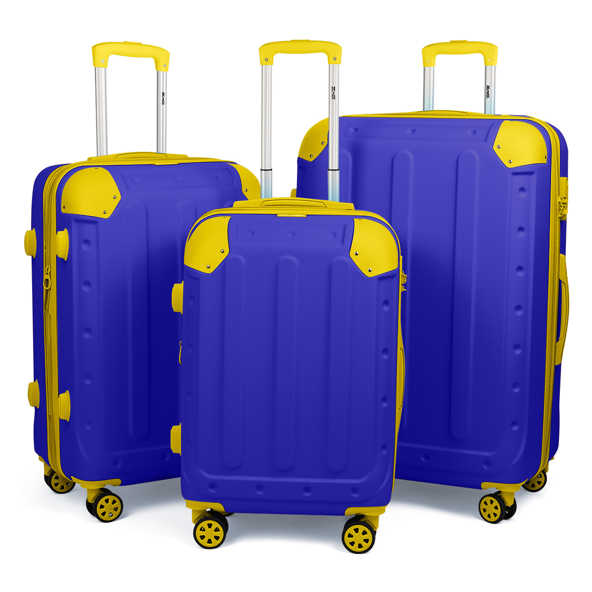 Disney Dinya ポケットゲーム イエロー&ブルーセット Amazon.com | New York XPress 3 Piece Luggage Sets（20/24/28in