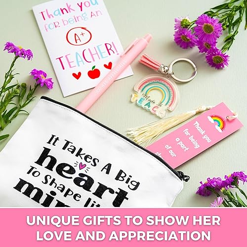 Miniatura 3 de Emily's Treats Juego de regalo para profesores, el mejor regalo para profesores, regalos de agradecimiento para profesores, cesta de regalo para