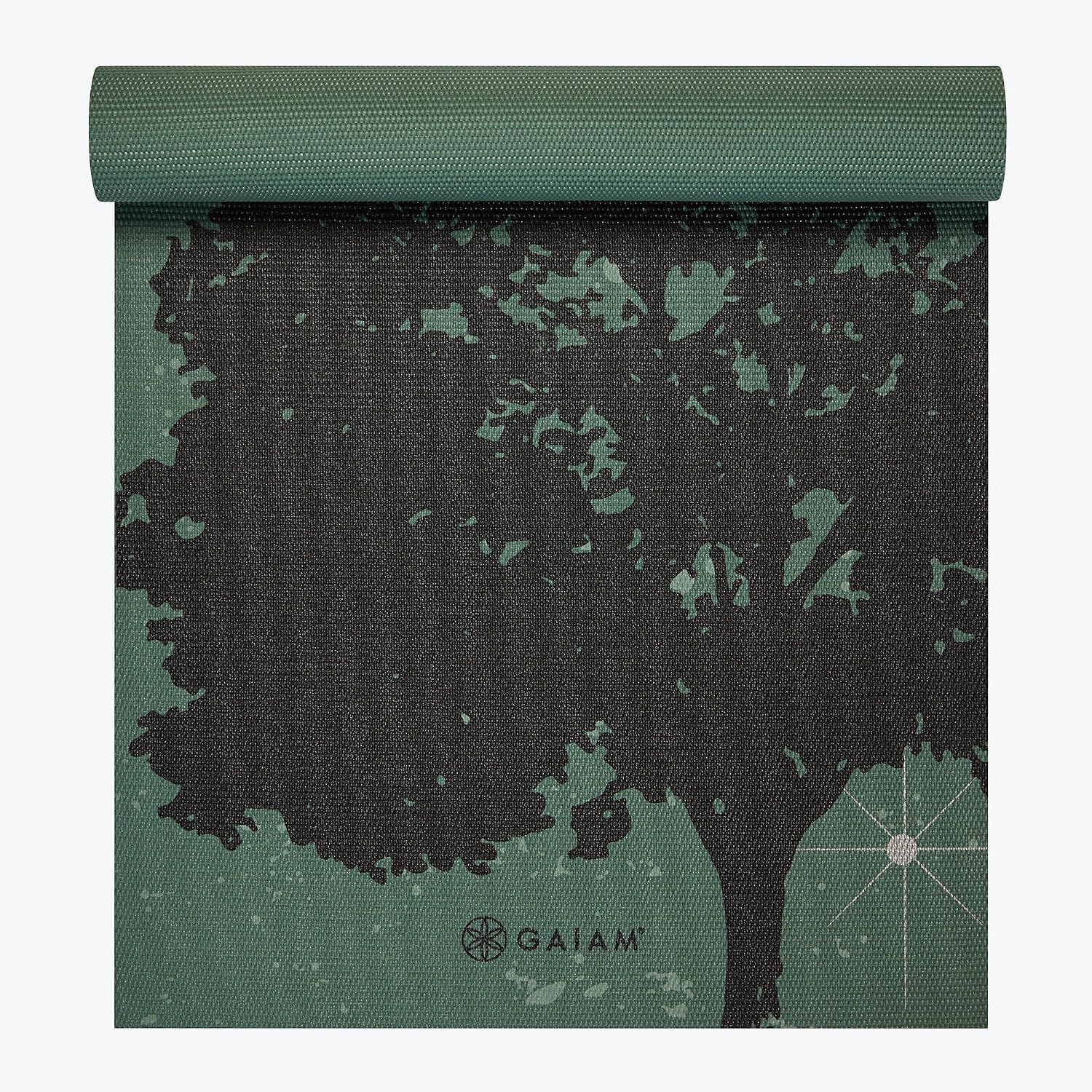 Gaiam Yoga Mat Classic Print, 4mm Non-Slip Mat image 3