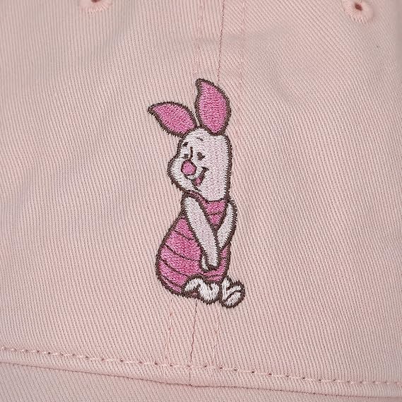 Bioworld Winnie the Pooh Piglet Character Baseball Cap Pink