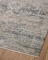 Vista 84 de Loloi Jean Stoffer Katherine Collection KES-02 Ocean/Coral 2'-7'' x 10'-0'', .25" Pile Height, Runner Rug