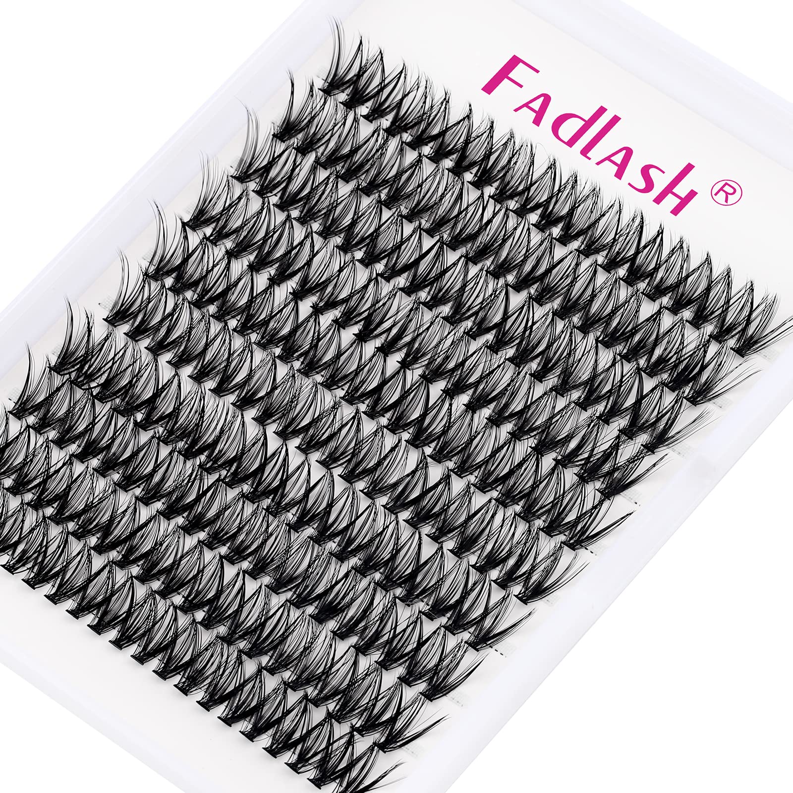 Wimpern Einzeln Cluster für Wimpernverlängerung 40D 0.07 D Curl 13mm Individuelle Cluster Künstliche Wimpern Wimpernbüschel für Anfänger