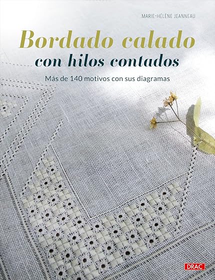Bordado calado con hilos contados