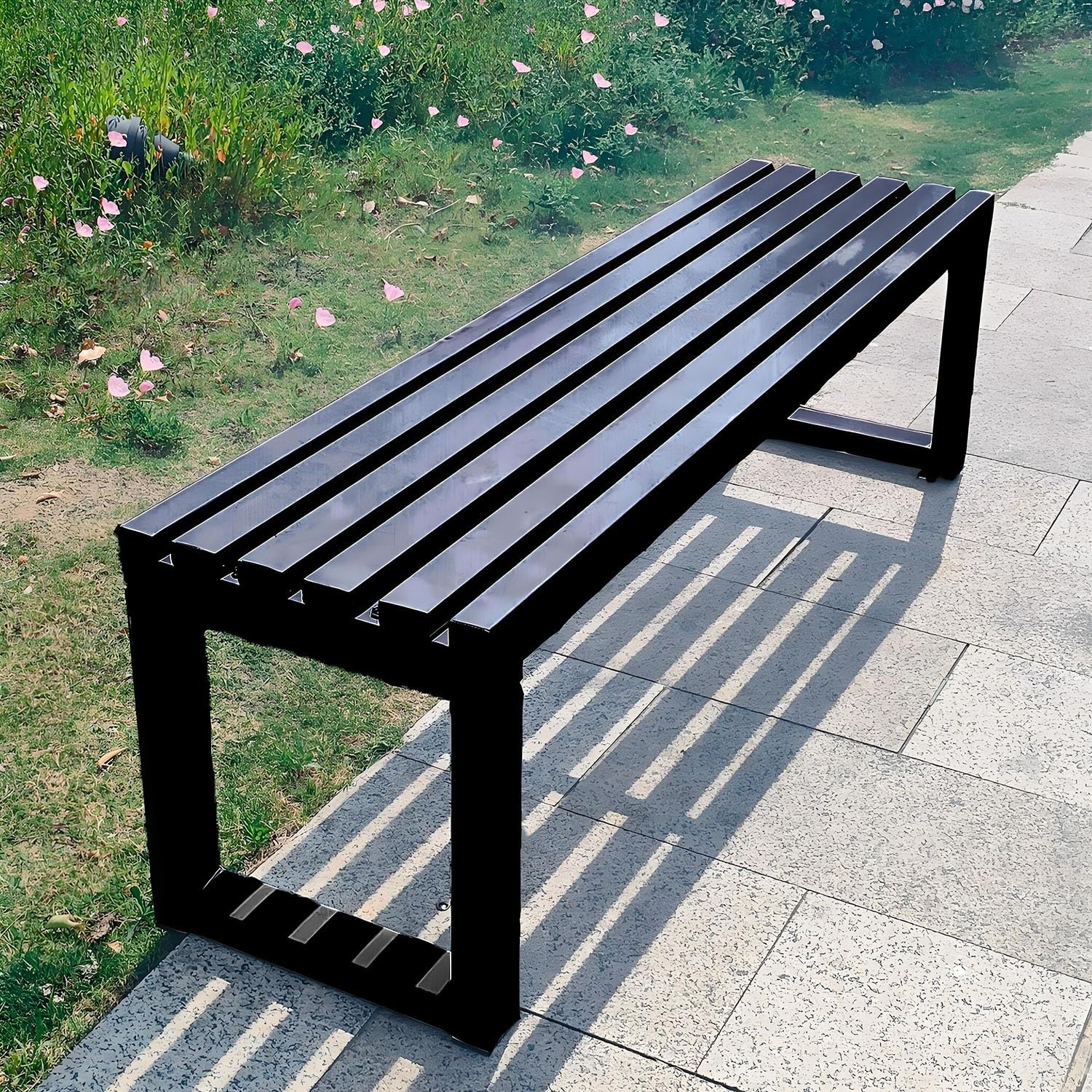 Mobilier de jardin en fonte haut de gamme résistant aux intempéries
