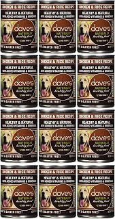 Dave'S Pet Food Chicken And Rice Food (12 Cans Per Case)