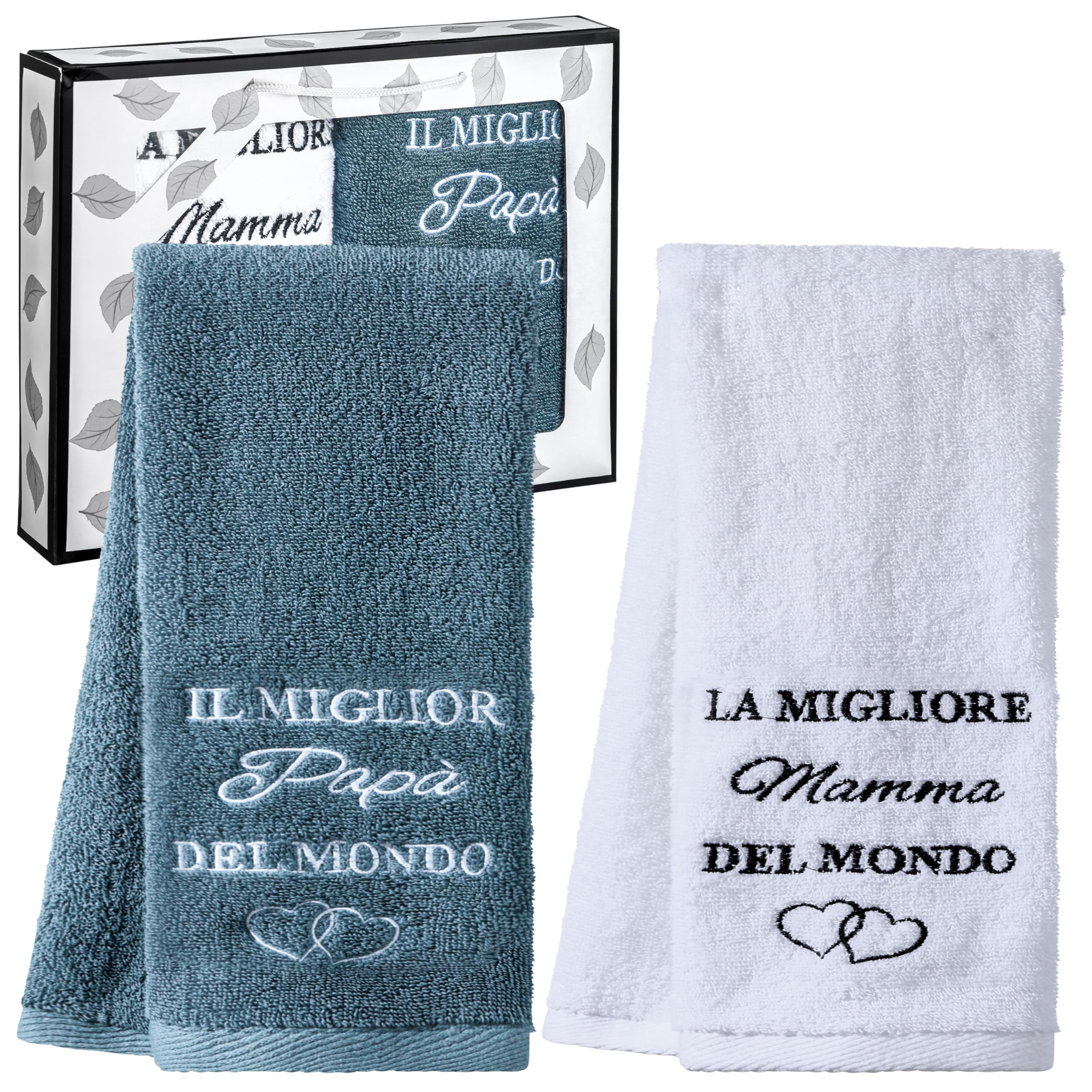 Asciugamani Da Cucina 40,6x61 Cm Con Scritta 'World's Best Grammy' - Regalo Per Nonna E Festa Della Mamma