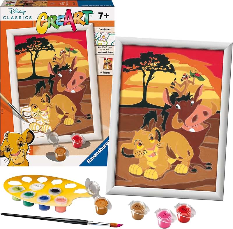 Amazon.co.uk: Kids' Painting By Numbers - Kids' Painting By Numbers ...