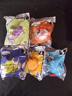 1999 Original Silly Slammer Complete Set of 5 MIP