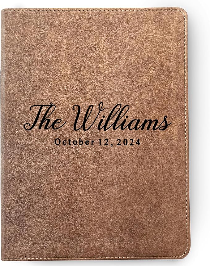 Personalized Family Bible, Custom KJV Wide-Margin Family Bible, Engraved Bible, Wedding Bible, Christian Gifts Family Bible for Wedding