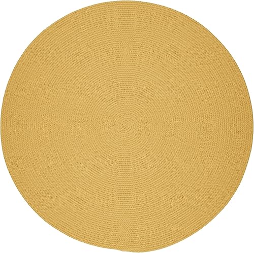 Miniatura 78 de Tapete de interior/exterior, diseño texturado trenzado, tapete reversible, Sintético, Marrón Marrón,Negro -,Azul (Hydrangea Blue),Azul