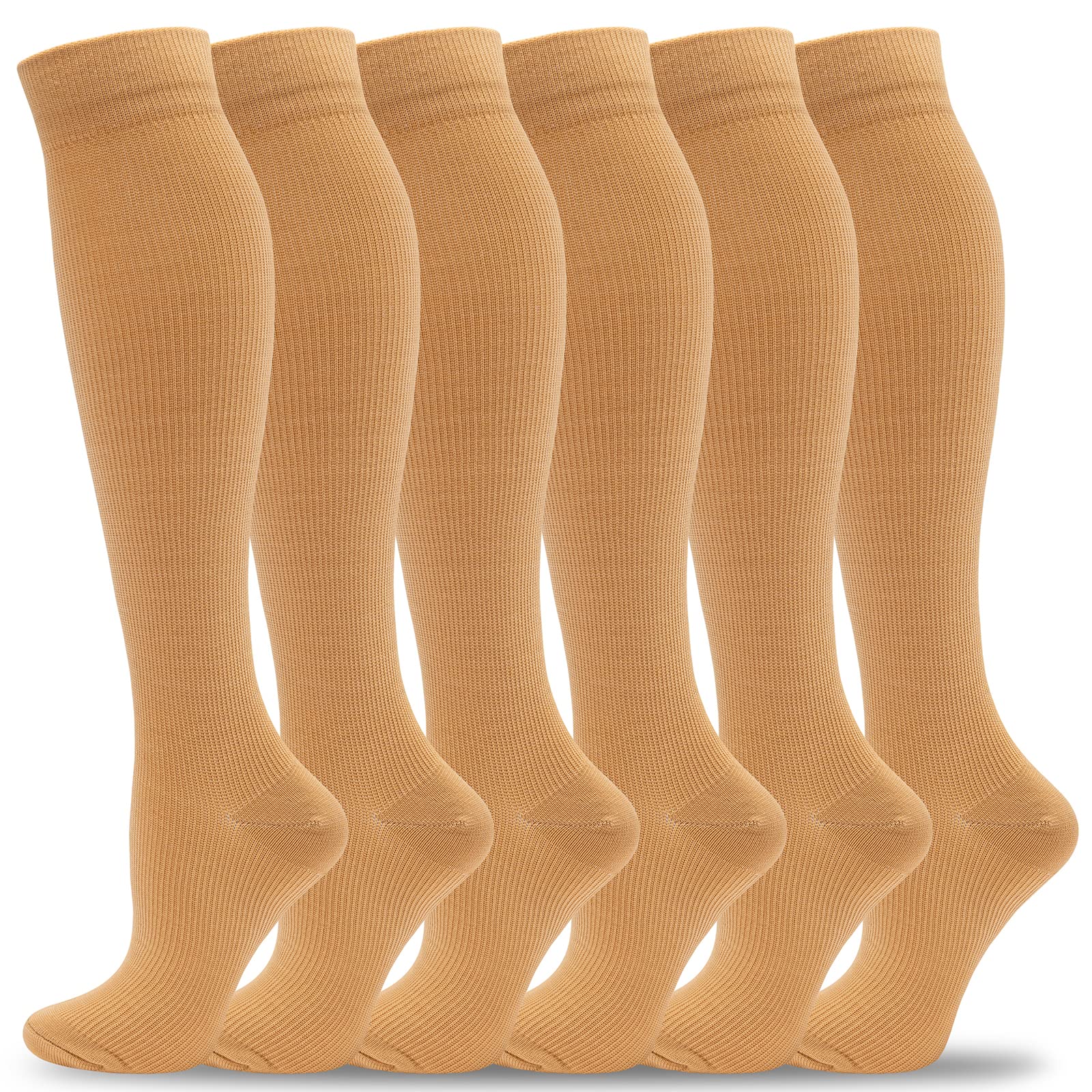 fenglaoda Compression Socks Women Men 6 Pairs - Compression Socks | Mubboo