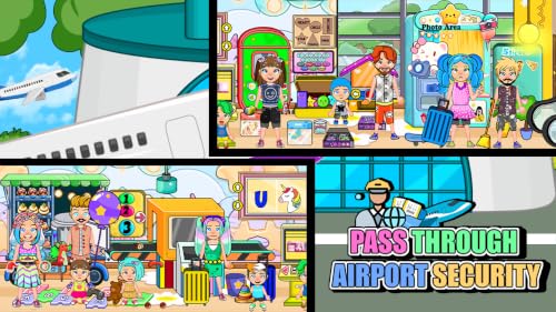 My Family Town Airport Games Fun for Kids – vue 3