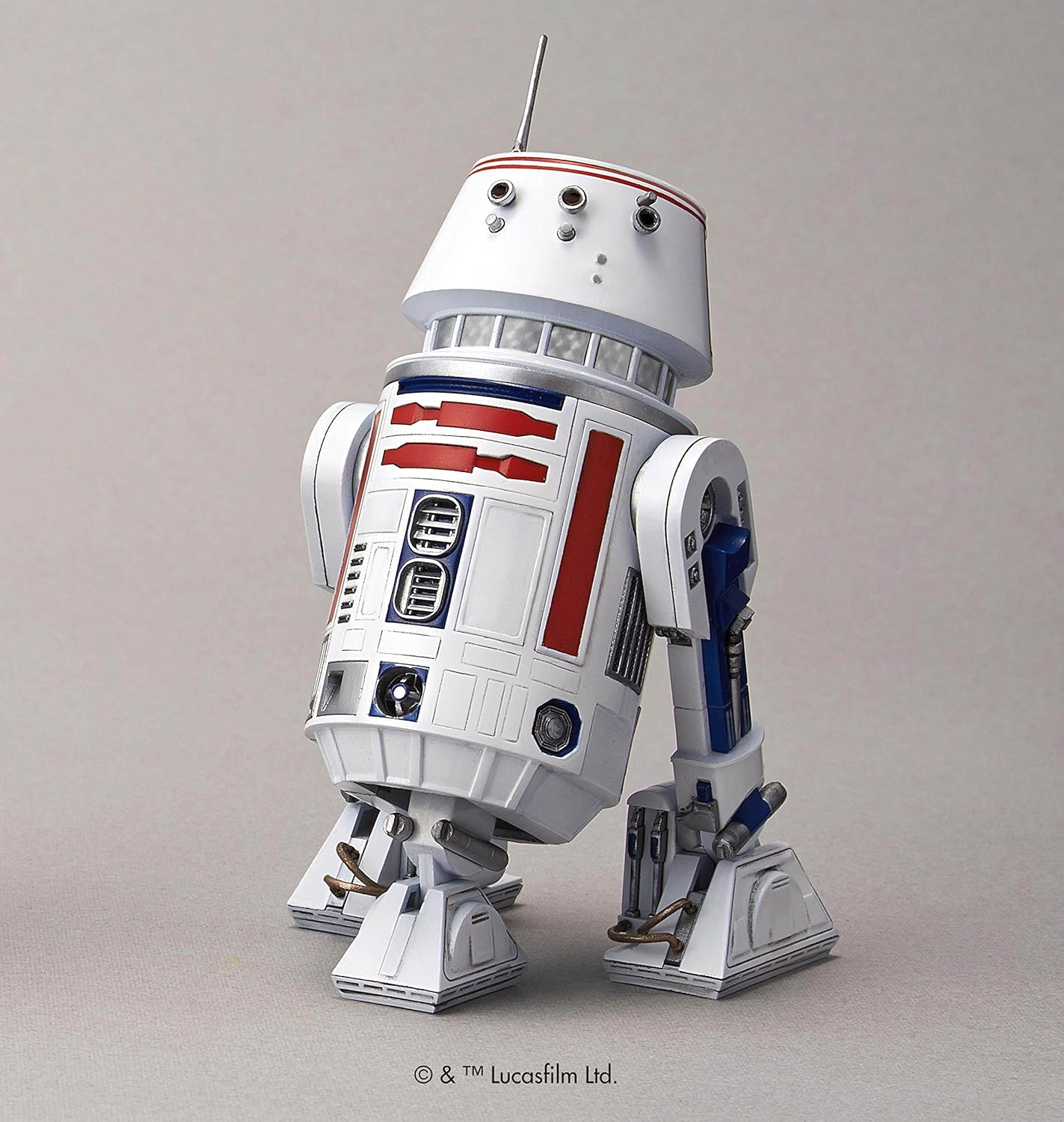 Bandai Hobby Star Wars Character Line 1/12R2-D2 & R5-D4 "Star Wars" Action Figure, White
