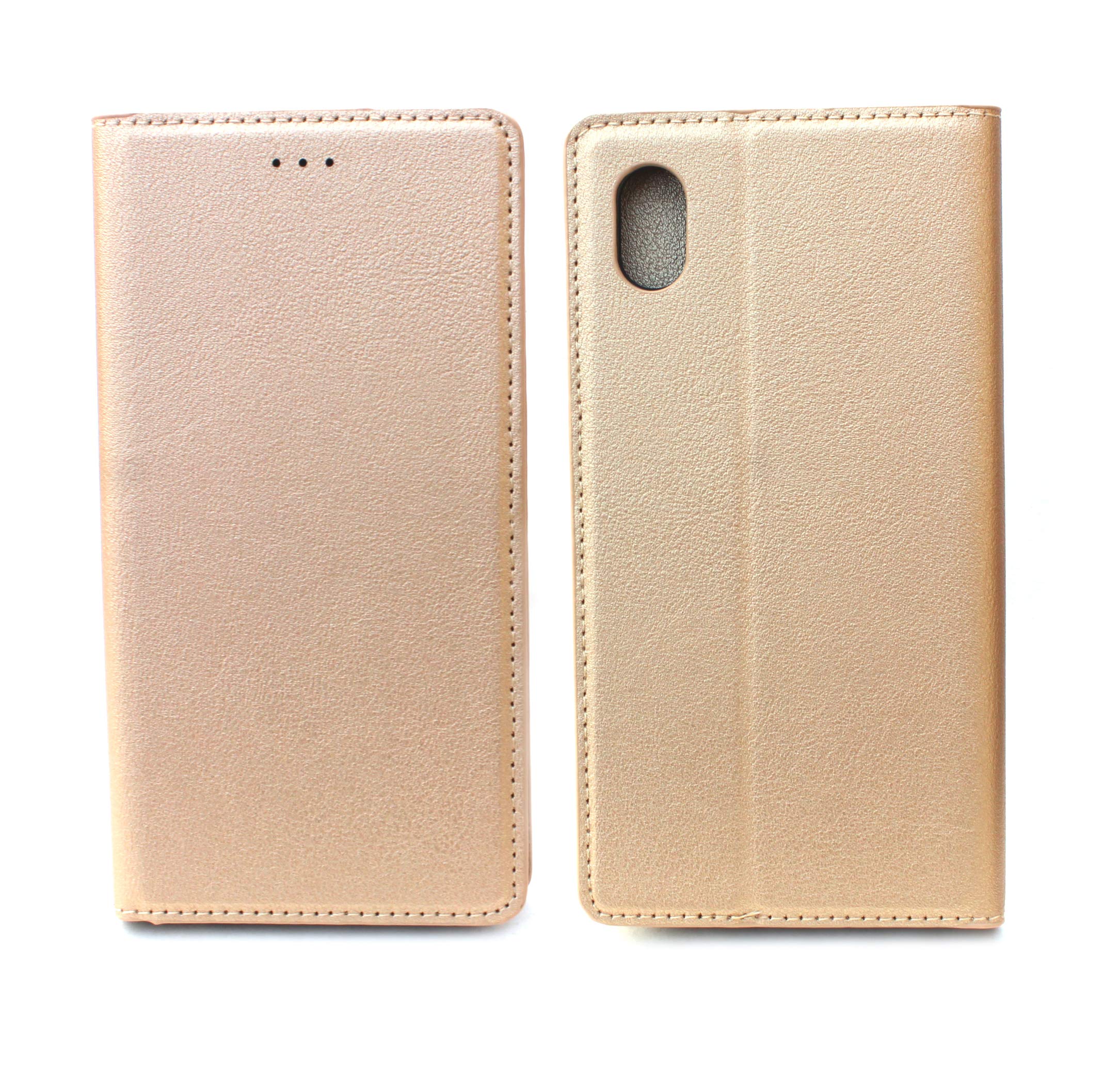 Arbuda Ultra Slim Stylish Leather Flip Wallet Back Cover Case for Apple iPhone XR - Gold (B07KFJH4SG) Amazon Price History, Amazon Price Tracker