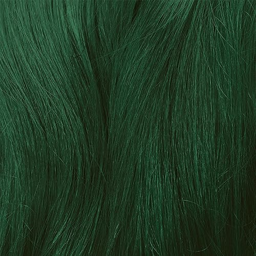 Miniatura 4 de Lime Crime Cabello de unicornio, tinte de cobertura completa, prado (verde profundo), vegano, sin crueldad animal, semipermanente, con aroma a