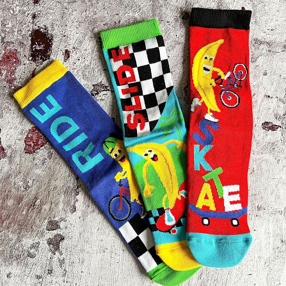 United Oddsocks - Socks Of The Deep - Box 6 Odd Socks For Kids