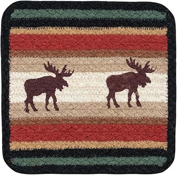 Earth Rugs Moose Trivet