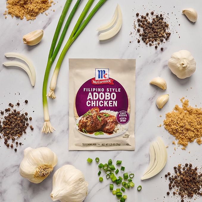 McCormick Sazonador Adobo Estilo Filipino, 1.25 oz (Paquete de 12) miniatura 11