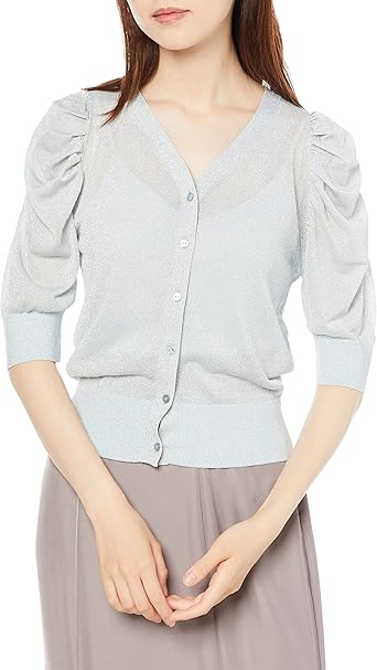 Amazon | [スナイデル] ラメシアーカーデ SWNT232015 レディース