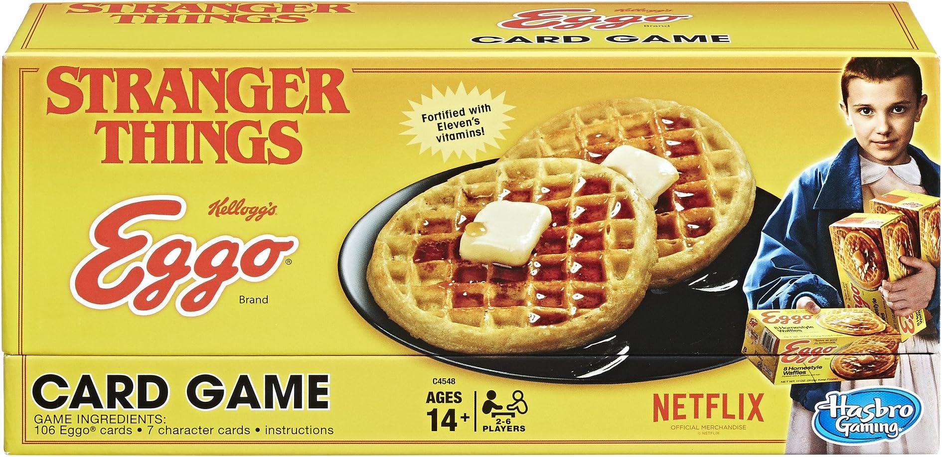 Stranger Things Eggo Card Game