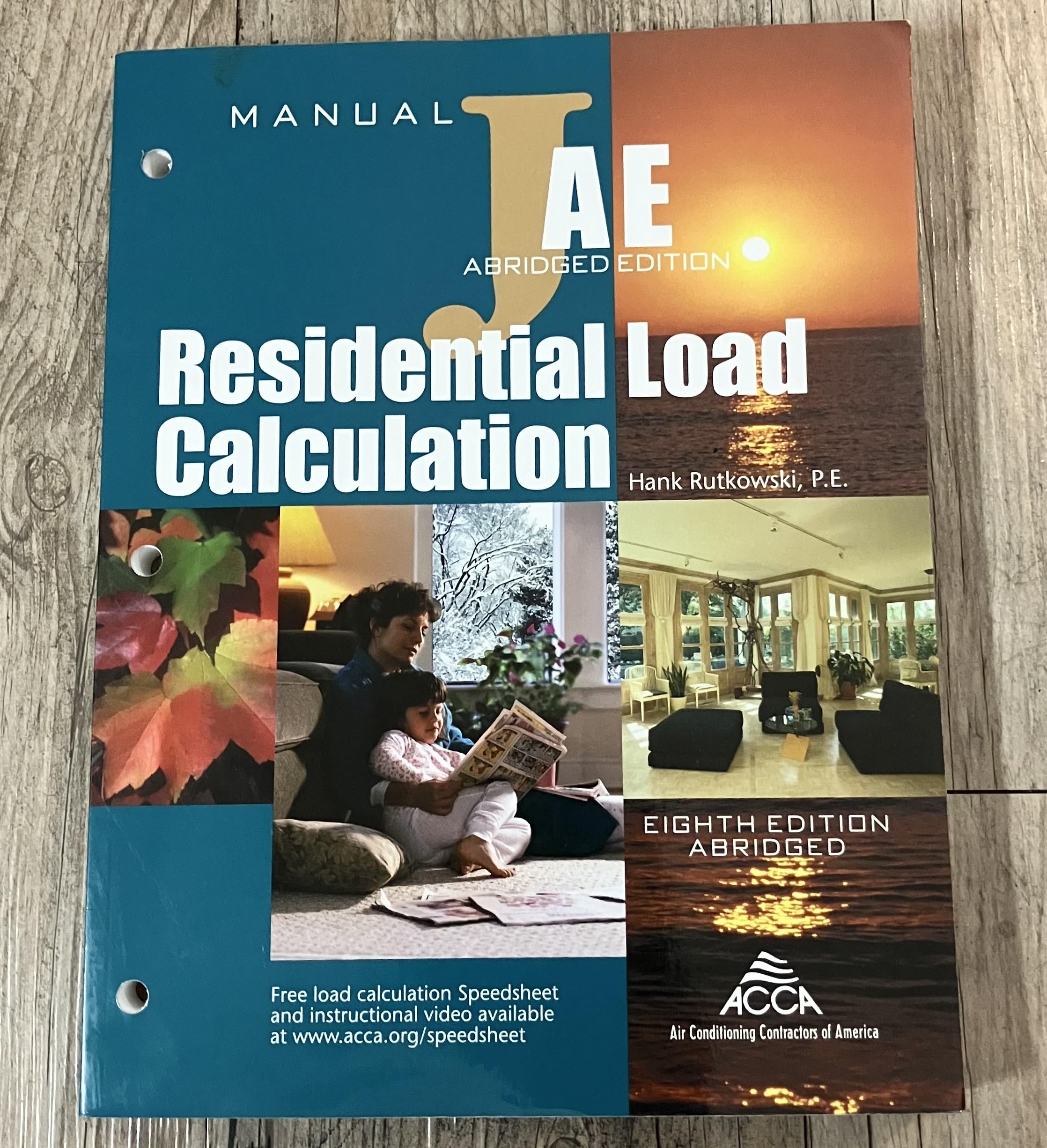 Residential Load Calculation Manual J®, Abridged Edition