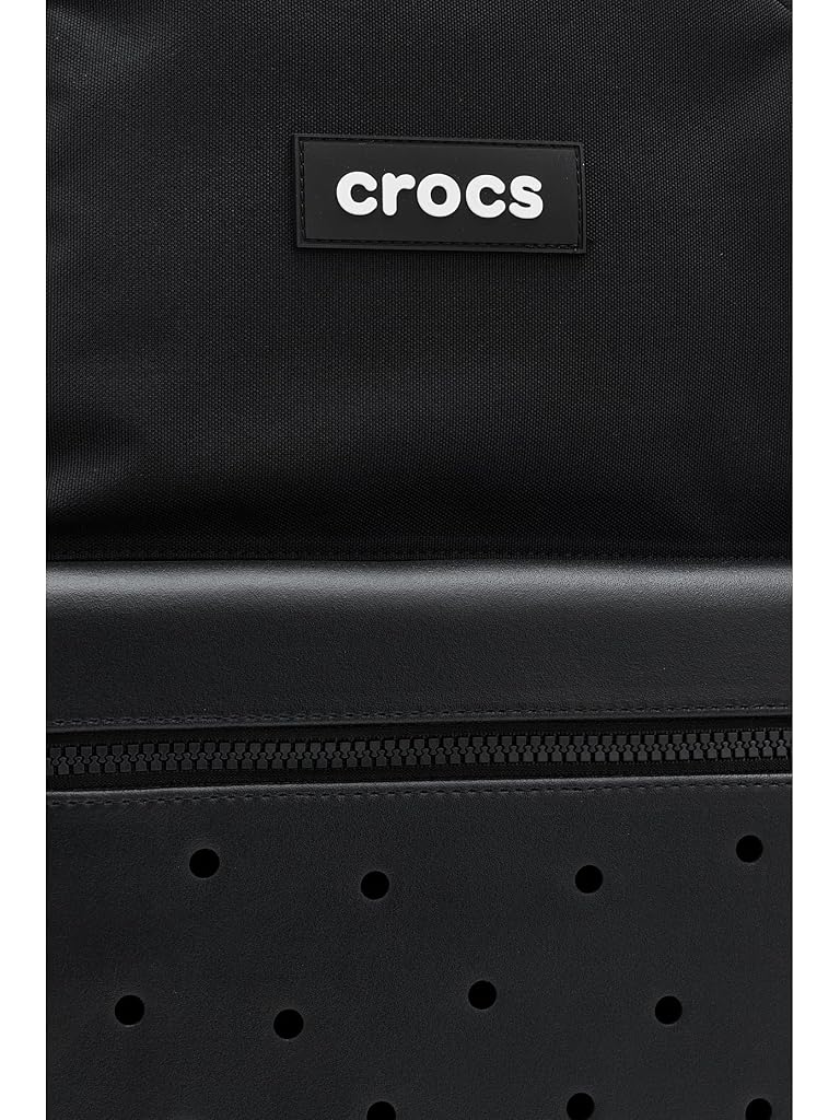 Black Crocs Nylon Backpack