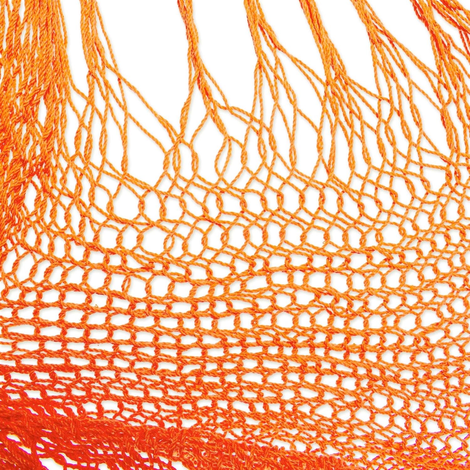 Novica Handmade Sea Breezes in Orange Cotton Hammock Swing