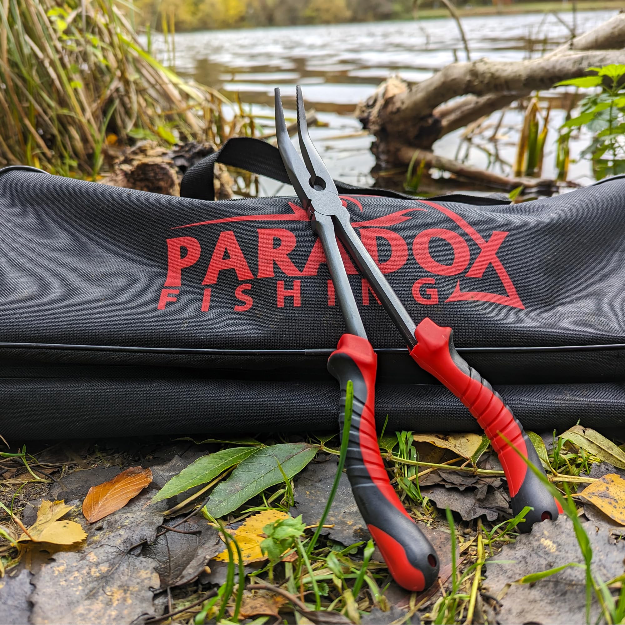 Paradox Fishing Szczelina do szczupaków 29 cm I ściągacz do haczyków wędkarskich Szczelina wędkarska Akcesoria wędkarskie połów szczupaków - odporne na korozję