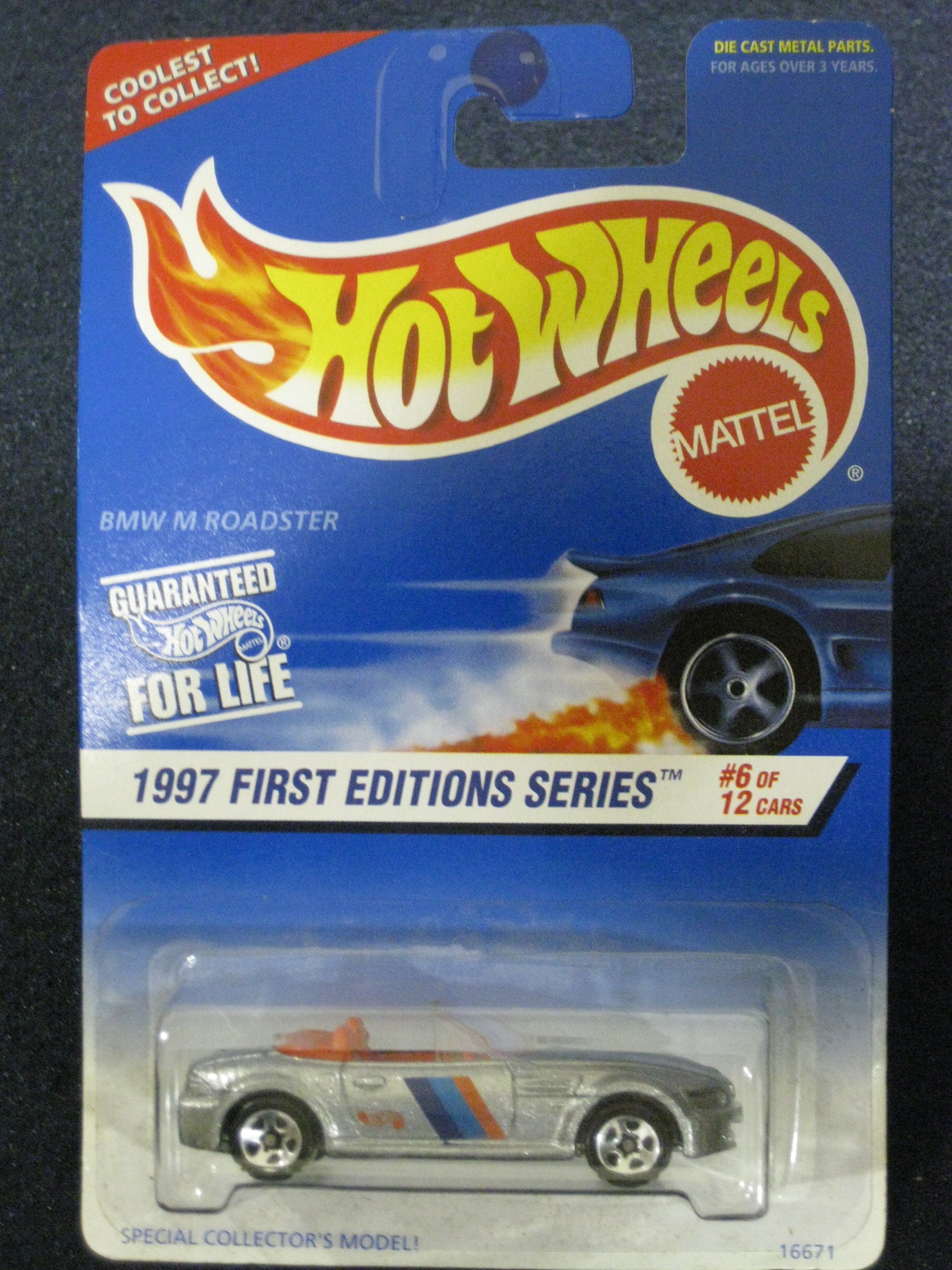 Hot Wheels BMW M Roadster-1997 1st Edition Series #6 of 12 #518