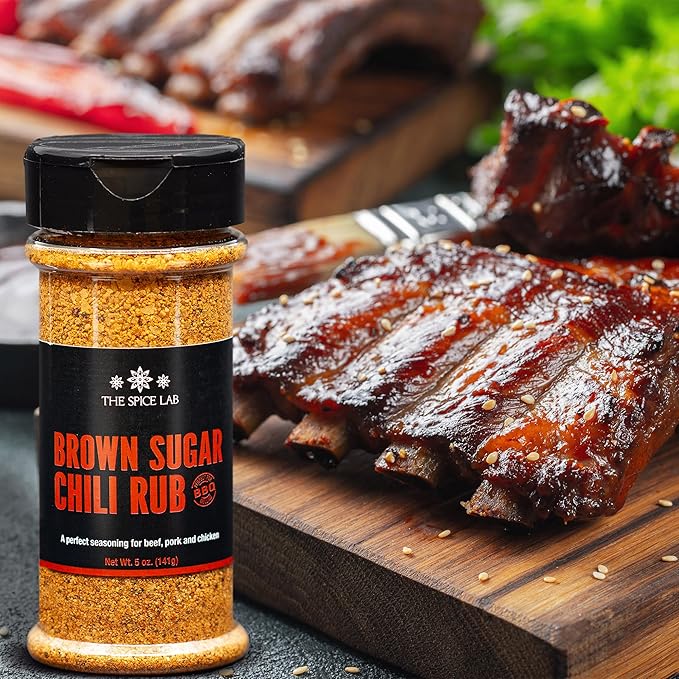 The Spice Lab Brown Sugar Chili Rub - Sazonador Gourmet BBQ miniatura 7
