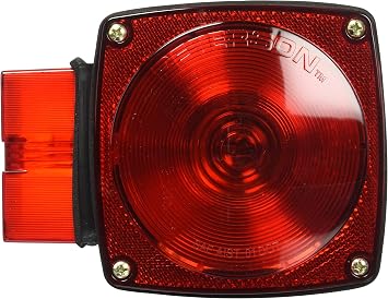 PETERSON MFG V452L Stop and Tail Light, Red