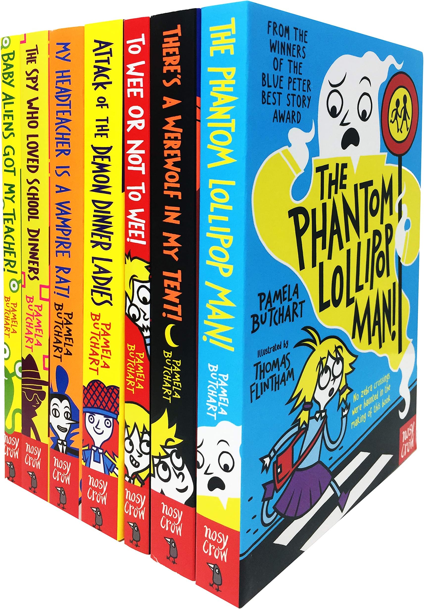 Baby Aliens Pamela Butchart Collection 5 Books Bundle with Gift Journal (Got My Teacher, My Head Teacher is a Vampire Rat, The Spy Who Loved School Dinners,To Wee or Not to Wee.. Paperback – January 1, 2017